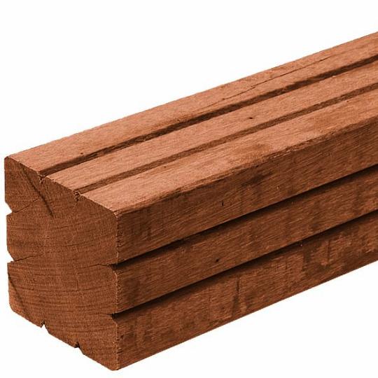 Kapur 6,8x6,8x274 cm V-groeven Plank Premium