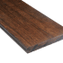FelixWood Thermo Bamboe Melody plank 1,8x13,9x186 cm dark  grof/glad-Woca voorgeolied clip-kops tong