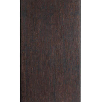 FelixWood Thermo Bamboe Melody plank 1,8x10,3x186 cm dark  grof/glad-Woca voorgeolied clip-kops tong
