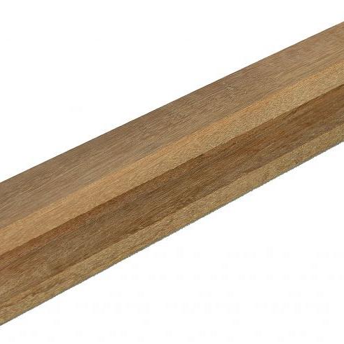 Bangkirai u-lijst voor rabat 35x45 mm L-200cm Premium