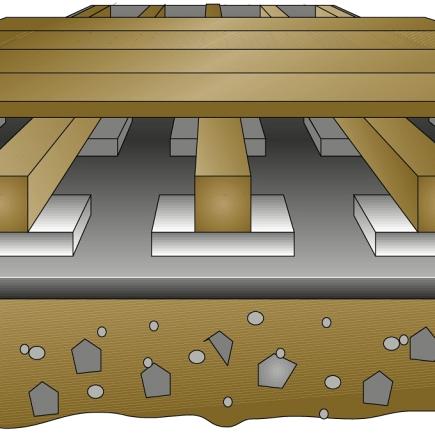 Bangkirai regel v-groeven Premium 4,5x9x427 cm