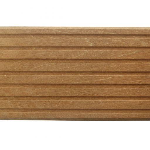 Bangkirai terrasplank grof/glad Premium 2,7x14,5x274 cm bruin