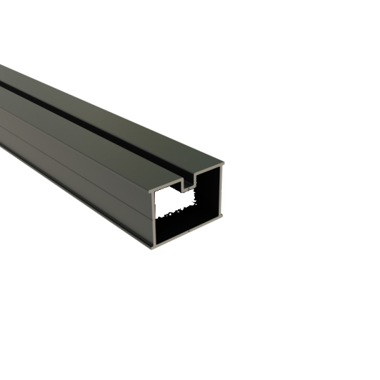 StructurAL Alu balk 4x6x400 cm RAL9005