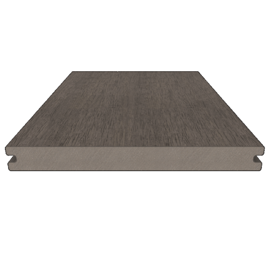 NewTechWood HKC co-extrusie dekdeel massief old world, 2,3 x 21 x 400 cm, Aged Wood.