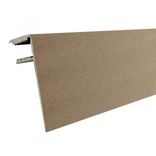 Eva-Last aluminium afdeklijst onder/boven/zijkant 2,6x5x290 cm t.b.v. Stripes [Cedar]