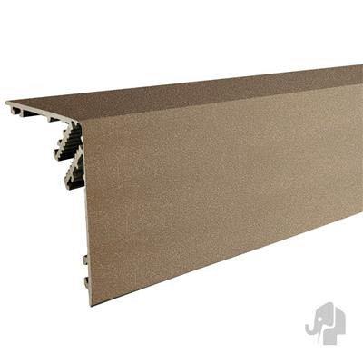 Eva-Last aluminium afdeklijst buitenhoek 5x5x290 cm t.b.v. Stripes [Cedar]