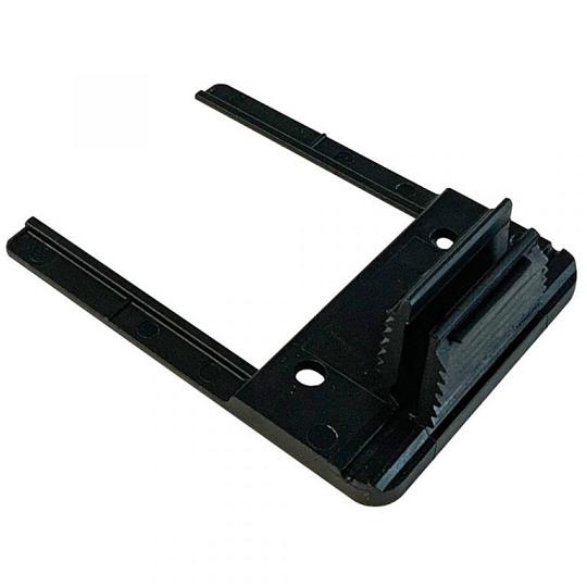 Eva-Last polymeer bevestigingsclip onder/boven  t.b.v. afdeklijst gevelbekleding Stripes 10st/zak