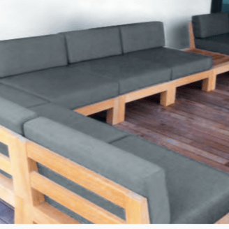 Elephant tuinmeubel Trinidad Almendrillo FSC hardhout – enkele zitting met rug