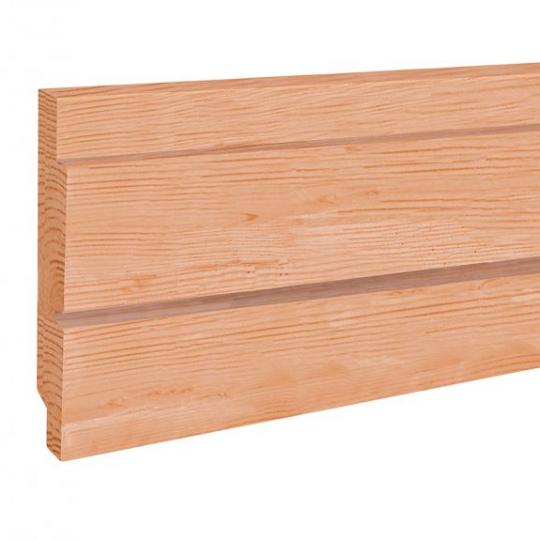 Elephant dubbele rhombus gedroogd Douglas PEFC – Premium gevelbekleding 2,7x12,9(14,5)x400 cm