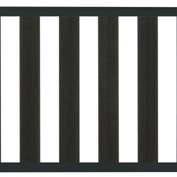 Elephant Tuinhek Design Houtcomposiet FSC 10L – Antraciet met Antra Liggers en RVS Geschroefd