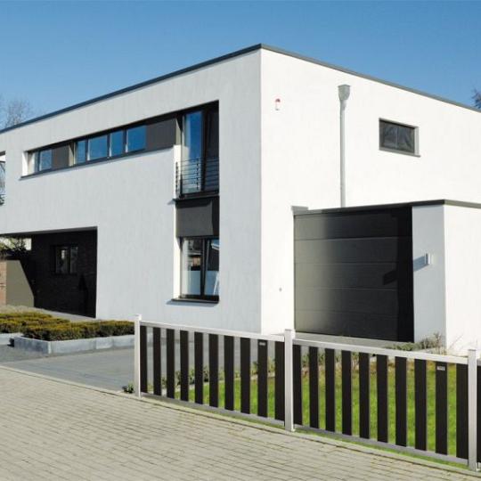 Elephant Tuinhek Design Houtcomposiet Antraciet – Duurzaam, Stijlvol en Onderhoudsarm