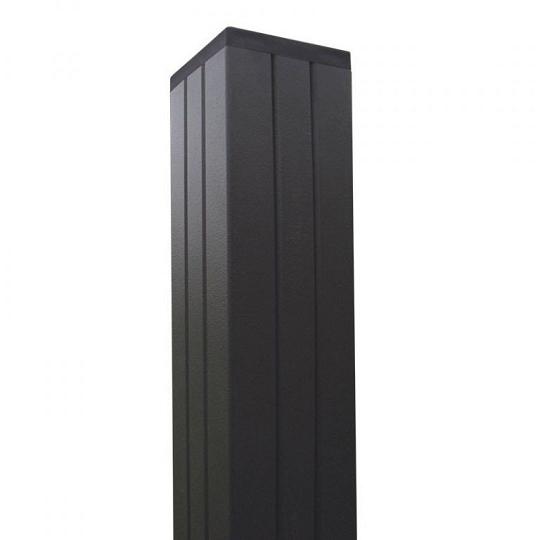 Elephant Geassembleerde Paal Modular/M&M Aluminium 6,8x6,8x270 cm Antraciet – Universeel