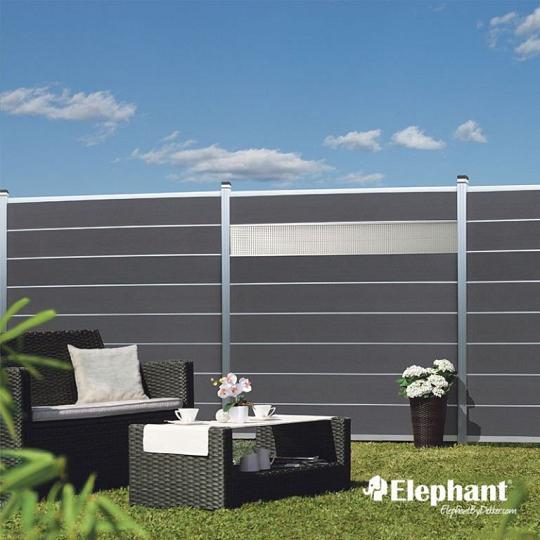 Elephant geassembleerde paal Modular/M&M aluminium 6,8x6,8x270 cm geanodiseerd – dé stevige basis vo