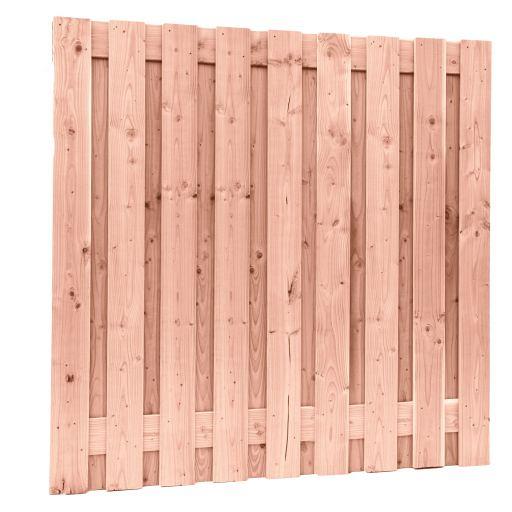 Douglas Geschaafd Plankenscherm 19-Planks 16 mm, 180 x 180 cm, Onbehandeld
