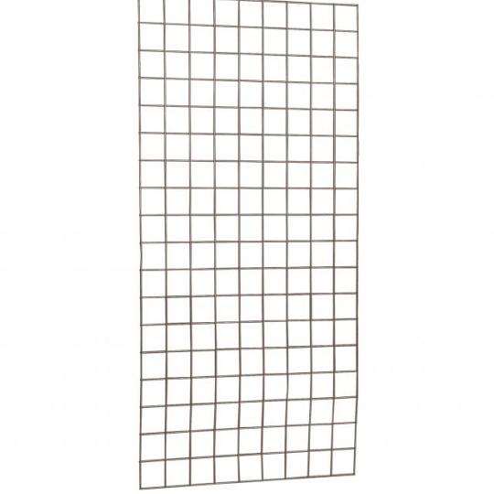 Gaaspaneel met maas 10 x 10 cm stekloos, verzinkte draad, 90 x 180 cm.