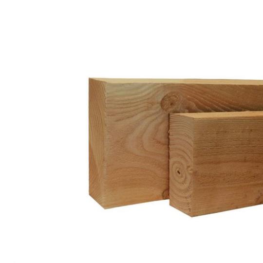 Douglas geschaafde gording 7,0 x 22,0 x 600 cm, groen geïmpregneerd.