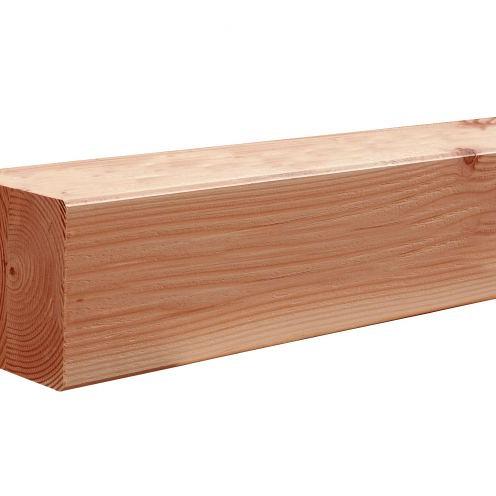 Douglas geschaafde paal Duplo verlijmd 14 x 14 x 400 cm – Onbehandeld