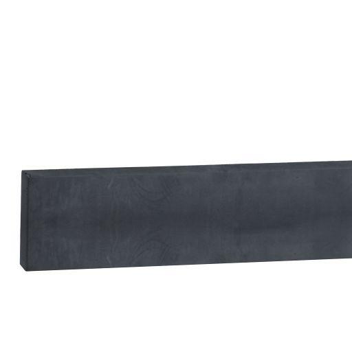 Betonplaat Glad 24 x 3,5 x 224 cm – Antraciet, Ongecoat