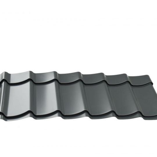 Dakpanplaten t.b.v. Douglasvision kapschuur Comfort 600 x 320 cm, (23 M2), antraciet.