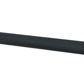 Betonnen Afdekkap voor Betonplaten met Motief 4,5 x 8,0 x 180 cm – Antraciet Gecoat