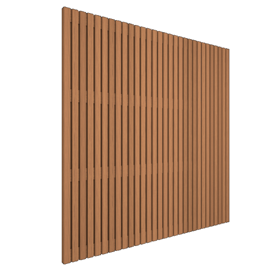 Thermovision Ayous Geschaafd Latten Scherm – 180 x 180 cm