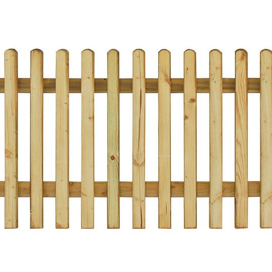 Excellent hek, 180 x 80 cm, groen geïmpregneerd.