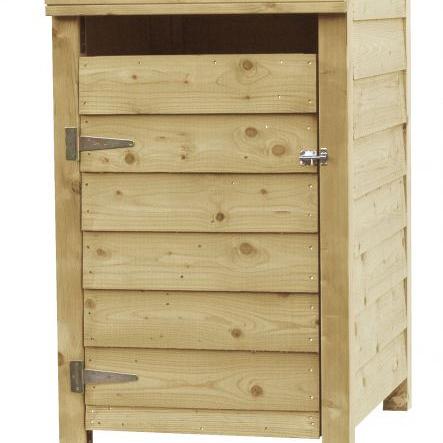 Containerkast enkel, 128,7 x 79,5 x 89 cm.