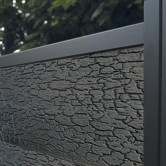 Elephant lamel Mix&Match co-ex houtcomposiet FSC – Shou Sugi Ban zwart (2x14,1x180 cm)