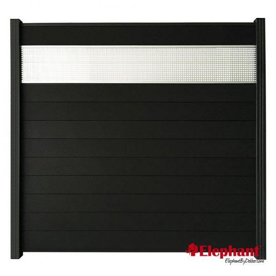 Elephant lamel XL Mix&Match houtcomposiet FSC/GRS – antraciet (2 stuks)