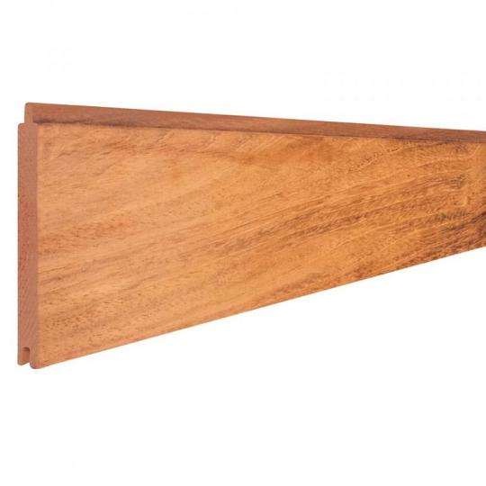 Elephant Lamel Mix&Match Jatoba FSC Hardhout 2x14,1x180 cm (2 stuks) – Zwarte Krimpfolie