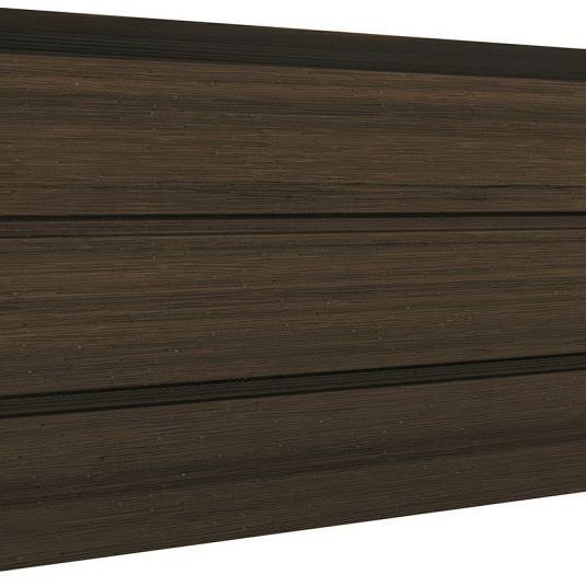 Elephant Lamel Triple Rhombus Houtcomposiet FSC – Co-ex Natural Dark Brown (2 x 14,1 x 180 cm – 6 st