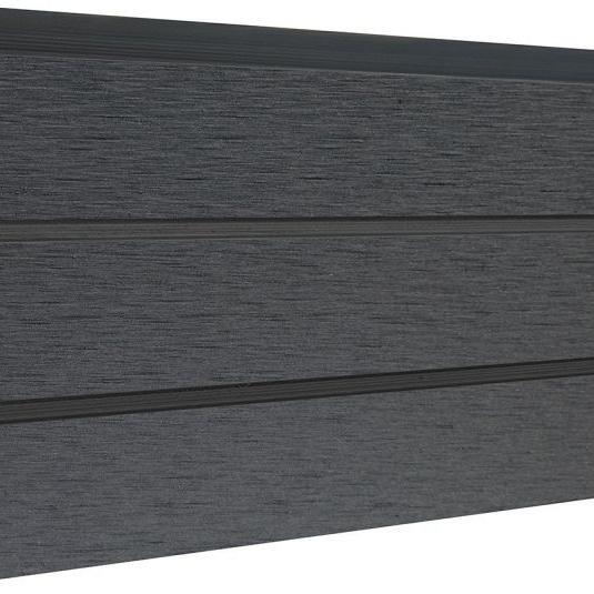 Elephant lamel triple Rhombus houtcomposiet FSC  rock grey 2x14,1x180 cm (6 stuks)