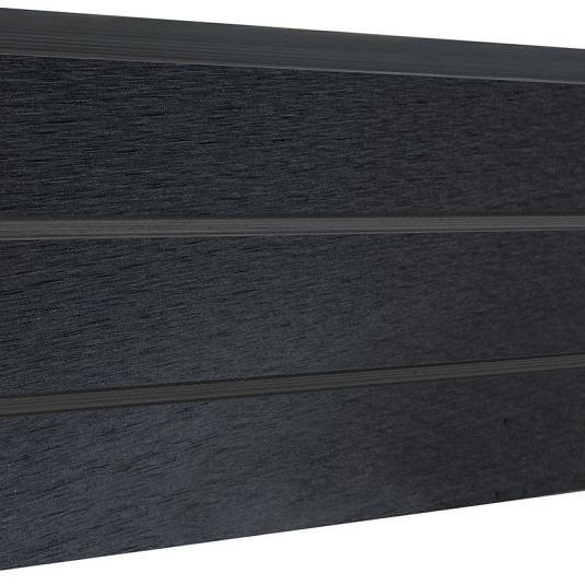 Elephant lamel triple Rhombus houtcomposiet FSC antraciet 2x14,1x180 cm (6 stuks)