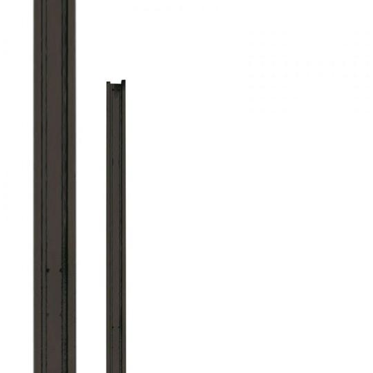 Elephant deurstopper Basic aluminium  1800mm antraciet gepoedercoat