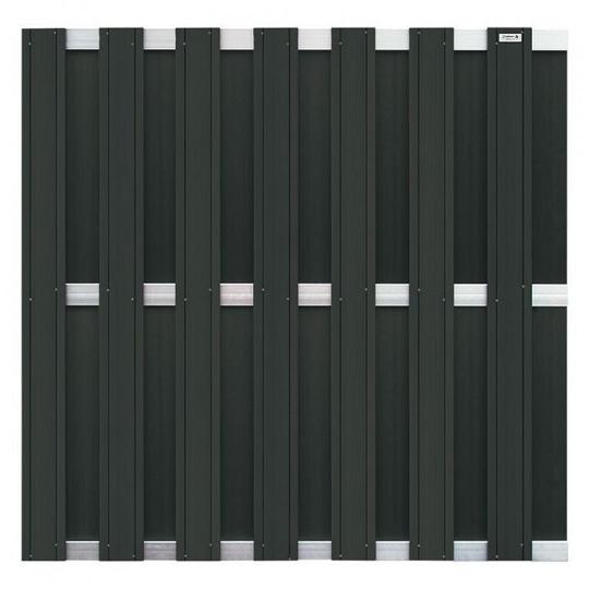 Elephant geassembleerde ligger aluminium 1,3×7×180 cm geanodiseerd – compleet met gemonteerde kapjes