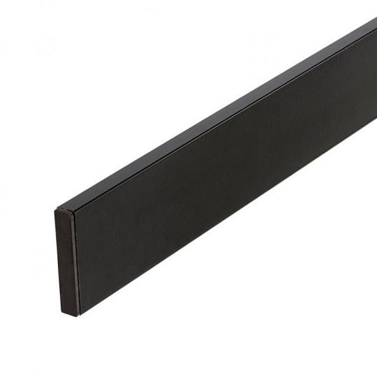 Elephant Geassembleerde Ligger Aluminium 1,3×7×180 cm Antraciet – Compleet met Gemonteerde Kapjes