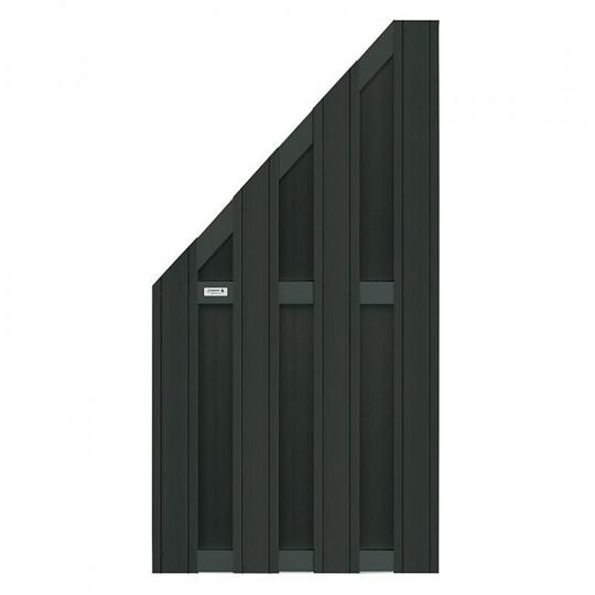 Elephant schutting Design houtcomposiet antraciet – duurzaam, modern en onderhoudsarm