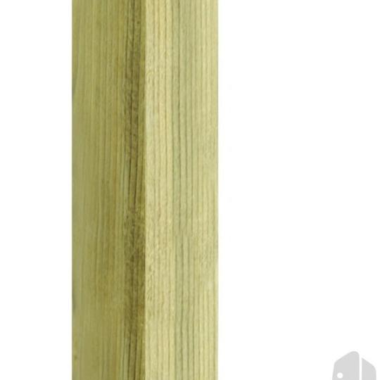 Elephant geschaafde paal verduurzaamd Vuren FSC 6,9x6,9x270 cm – ongepunt