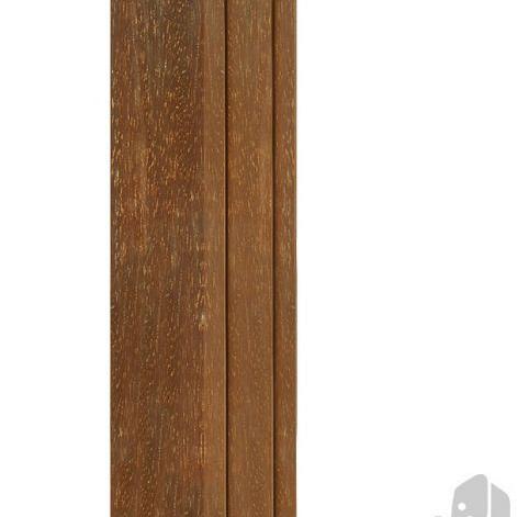 Elephant geschaafde paal Azobé FSC hardhout 6x6x120 cm – duurzaam, sterk en perfect afgewerkt