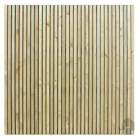 Elephant Schutting Stripes verduurzaamd Vuren FSC 4,5 x 179 x 179 cm