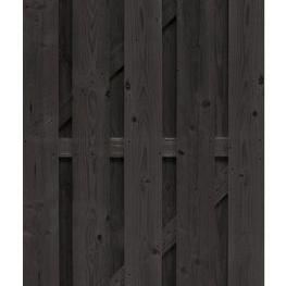 Elephant Rechte Tuindeur Grenen FSC Zwart Gelakt 4,5 x 90 x 180 cm – Duurzaam, Stijlvol en Sterk