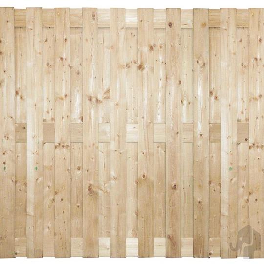 Elephant Rechte Schutting – Verduurzaamd Grenen PEFC (4,5 x 180 x 180 cm)