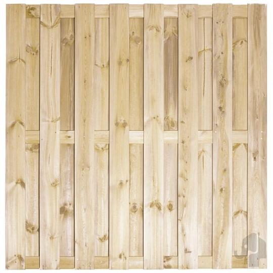 Elephant Rechte Schutting – Verduurzaamd Grenen PEFC – 13,9 x 180 x 180 cm