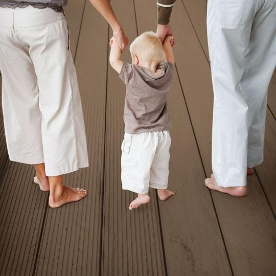 DuoWood Vlonderplank XWB Houtcomposiet –Havanna 2,5x25x400 cm