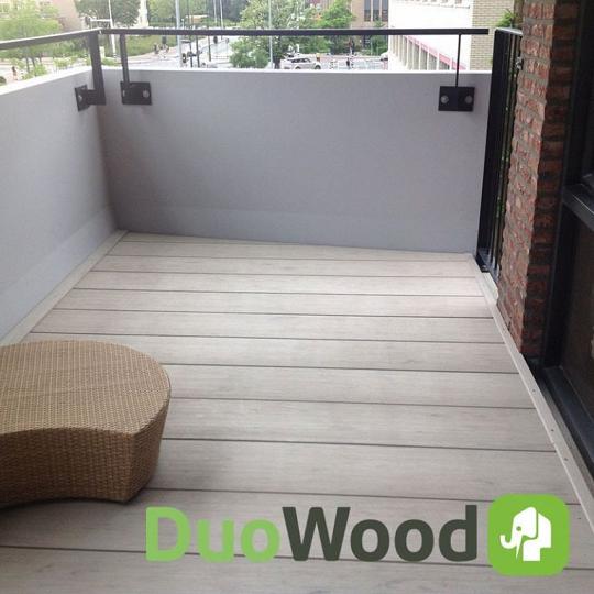 DuoWood Vlonderplank XWB Houtcomposiet – Bi-Color Riviera 2,5x25x400 cm