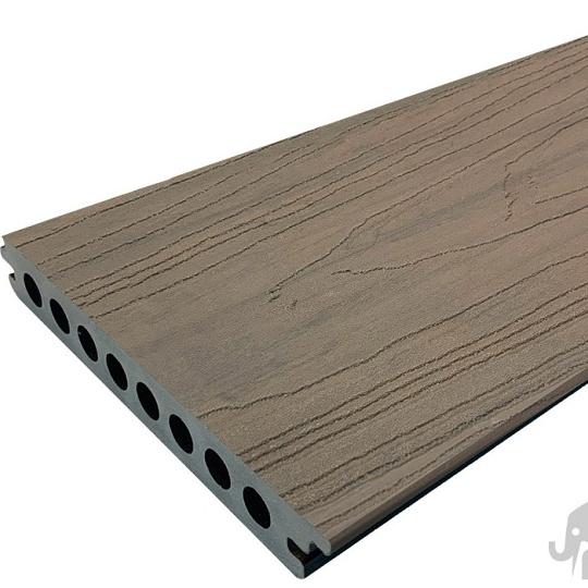 Elephant vlonderplank naadloos houtcomposiet FSC 2,1x14x400 cm – co-extrusie eiken houtnerf