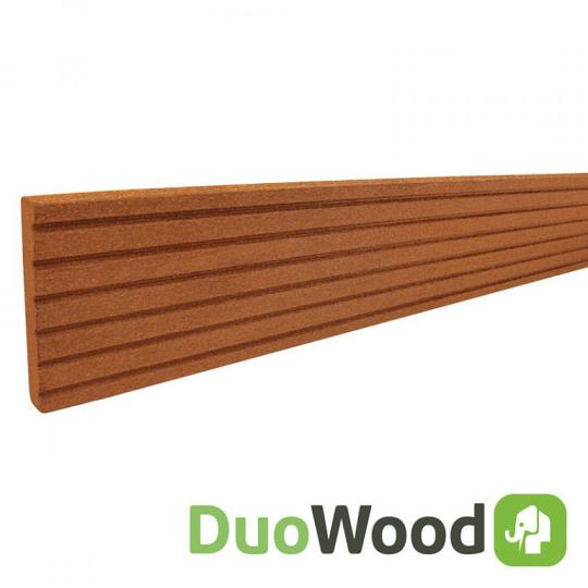 DuoWood Afdekprofiel/Plint Houtcomposiet FSC 1,1x7,1x220 cm – Havanna (Bruin)