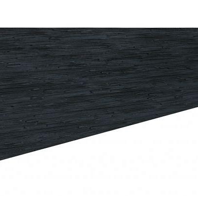 Eva-Last afdekprofiel / plint houtcomposiet FSC – Nero zwarte houtnerf / gevlamd