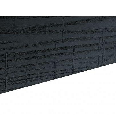 Eva-Last afdekprofiel / plint houtcomposiet FSC – Nero zwarte houtnerf / gevlamd
