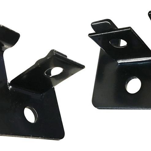 Elephant Professional terras eindclips zwart RVS  25 stuks incl. schroeven
